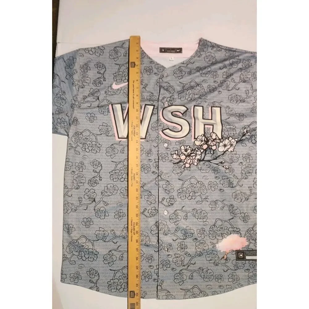 Nike Juan Soto Washington Nationals Cherry Blossom MLB Jersey Large Fits XXL